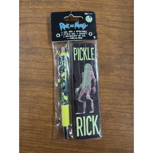 Rick & Morty Collector Pen & Bookmark - Mint Condition
