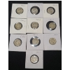 Image 1 : (10) Assorted Years/Mint Marks Jefferson War-Time Nickels - Face Value: $0.50