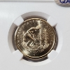 Image 2 : NGC MS 66 Mint Error Missing Ledge Lettering 2009 Sacagawea Dollar 