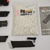 Image 4 : WE Hi-Capa 5.1 And Glock Style Gas Blowback Airsoft Pistol Lot With Three Magazines And 0.25g BBs
