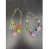 Image 1 : 2 Gorgeous Flower Necklaces - Very Unique and Amazing! Chunky Costume Necklaces