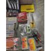 Image 6 : Plastic Storage Tote Including Mostly New Items, Fuses, Electrical Testers, Speaker Wire, Strippers 