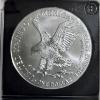 Image 5 : 2024 American Eagle 1 Oz 999 Fine Silver Round in Bradford Exchange Slabbed Authenticated BU