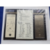 Image 3 : Authentic 1990 Super Bowl XXV NFL Football Ticket & 24K Gold Plated Ticket - Mint Condition