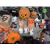 Image 2 : Large Halloween Decor Collection Including Ceramic Pumpkins & Ghosts, Animated Skeletons, Yard Signs