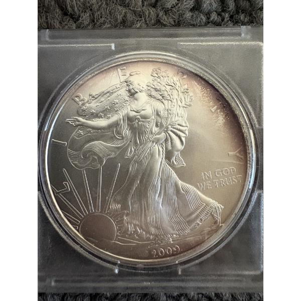 2009 United States American Silver Eagle .999 Fine Troy Ounce - Mint Condition