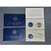 Image 1 : 1972 & 1974 Eisenhower Uncirculated Silver Dollar