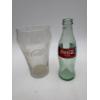 Image 1 : Coca- Cola Glassware - Tall and Wide Mug 7 inches tall - Coca- Cola Classics Bottle 8 Fl oz 