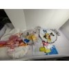 Image 1 : Mickey Mouse Disneyland Plastic Bag - Mickey Plastic Bag - 2 Helium Mickey Balloons - Mickey Mouse