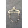 Image 2 : 14K Gold Charm Holder - Weight: 1.1g