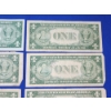 Image 8 : (8) U.S. Blue Seal $1 Silver Certificates: Series 1935 F, D, E 