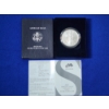 Image 1 : 2007-W Uncirculated Silver American Eagle $1 - 1 Troy oz .999 Fine Silver w/ Box & CoA