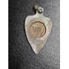 Image 3 : Vintage 1889 Indian Head Penny Pendant And 1959 Shilling Coin 