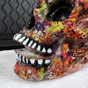 Image 5 : BRAND NEW Battery Operated Light-Up Skull With Dragon Design ~ Measures 4 IN X 6 IN 