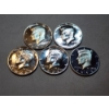Image 2 : Assorted Years Proof-Like 40% Silver Kennedy Half Dollars Face Value: $2.50