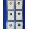 Image 5 : x6 INB Jefferson Nickels Including Monticello, Ocean View, & Bison, Assorted Years