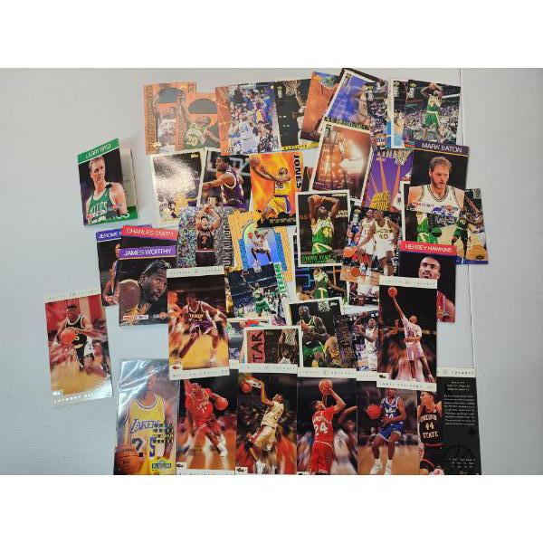 Lot of ~50 Assorted 1990's Basketball Cards