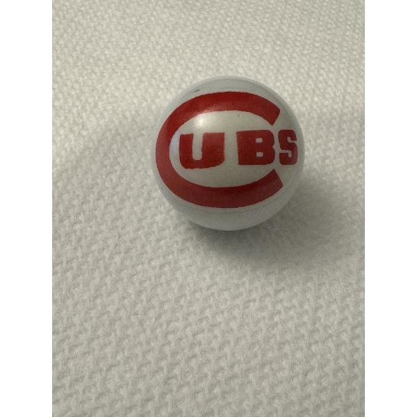 Vintage Chicago Cubs One Inch Shooter Marble - Mint Condition