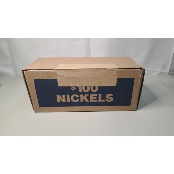 SEALED $100.00 Box of United States Nickels - U.S. Nickels - UNSEARCHED Box - $100.00 Face Value