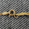 Image 6 : Lovely 14K Yellow Gold Necklace Weighing 2.6 Grams 