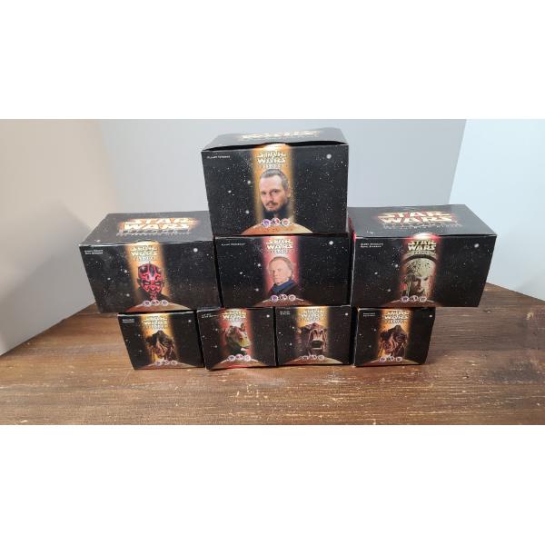 (8) KFC/Taco Bell/Pizza Hut Star Wars The Phantom Menace Episode 1 Promo Space Vehicles Toys
