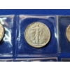 Image 3 : x8 Assorted Years 90% Silver Walking Liberty Half Dollars FV: $4.00