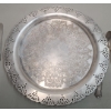 Image 7 : Home Decorators Inc Silverplated Scalloped Plate & Assorted Silverplated Flatware - 2.6 lbs