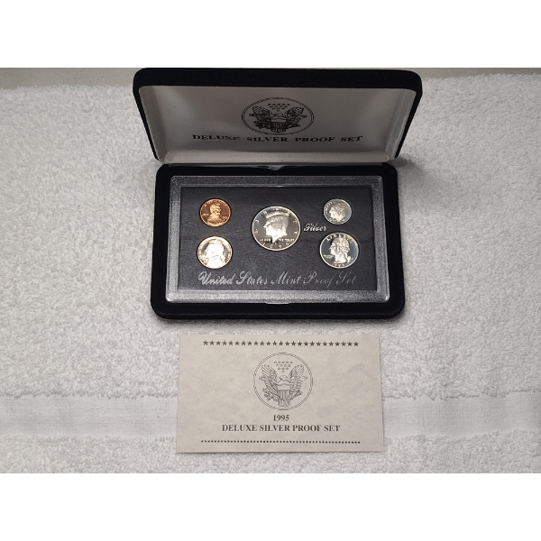 1995 Deluxe Silver Proof Set 