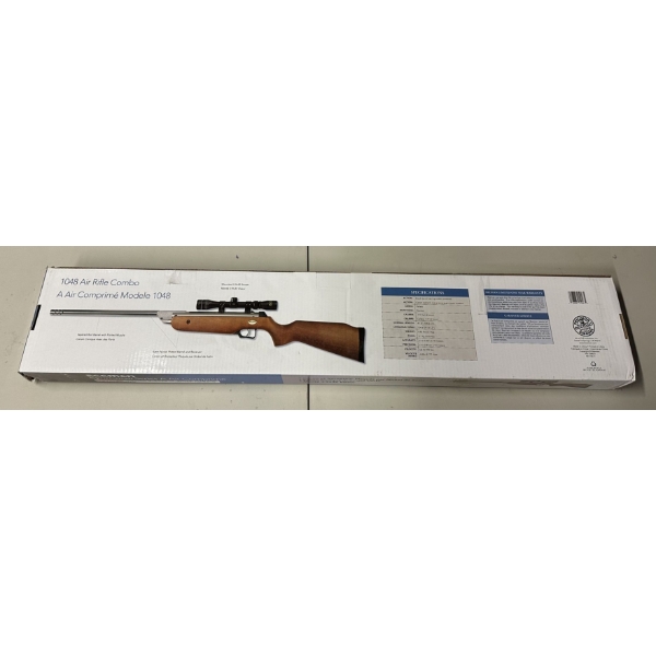 Beeman Sportsman Series Air Rifle Model 1048 With Tapered Bull Barrel - NEW IN THE BOX