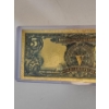 Image 5 : $5 Gold Certificate Indian Chief Gold Foil .999999 - 24K Gold Back In Protective Holder - Mint 