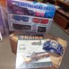 Image 2 : 3 Pcs As Shown - Continental NOS Train Set & Book & penn R/R Small Tote Bag - Given Out To Riders