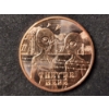 Image 1 : Alien They're Here Area 51 - 1 Oz .999 Fine Copper Round