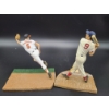 Image 2 : Brooks Robinson & Ted Williams Baseball Figurines - Removable pieces - Brooks Cooperstown Series 1 