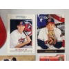 Image 3 : 4 Assorted 2001/2002 Indians Baseball Cards & Indians Mini Baseball Cap Bowl