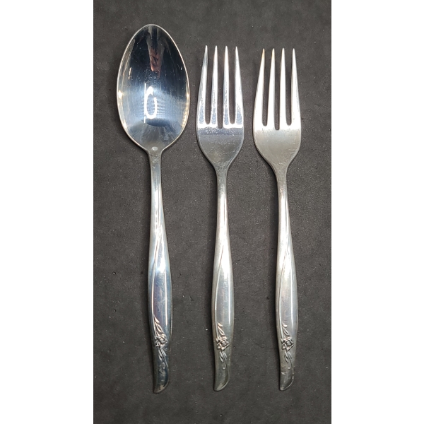 3 Pieces Of Sterling Silverware - Total Weight: 126.6g