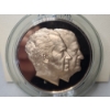 Image 3 : The Official 1973 Presidential Inaugural Solid Bronze Medal With Display Stand & Original Packaging