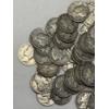 Image 3 : Lot of 50 90% Silver Assorted Year Mercury Dimes, FV $5.00