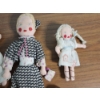 Image 3 : Lot of 5 Vintage Handmade Dolls