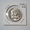 Image 1 : 1956 Franklin Half Dollar - "BU" - 90% Silver U.S Coin