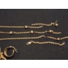 Image 3 : 10K Gold Jewelry Pieces: Mismatched Earrings & Scrap/Damaged Chain Necklace - TW: 5.0g