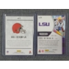 Image 4 : Two NUMBERED Panini Odell Beckham Jr. Trading Cards - 2019 No.12 Cleveland Browns & No.79 LSU