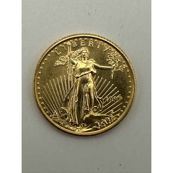 1997 $5 Gold Eagle - 1/10oz of Fine Gold