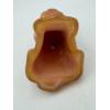 Image 6 : Adorable Degenhart Vintage Glass Dog Figurine -Tangerine