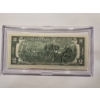 Image 3 : 2003 United States Jefferson SOUTH CAROLINA $2.00 Bill In Hard Case Holder - Mint Condition - RARE