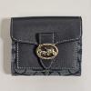 Image 3 : Coach Marlie Top Handle Satchel With Matching Wallet Set In Signature Chambray Denim Multi (C4921)
