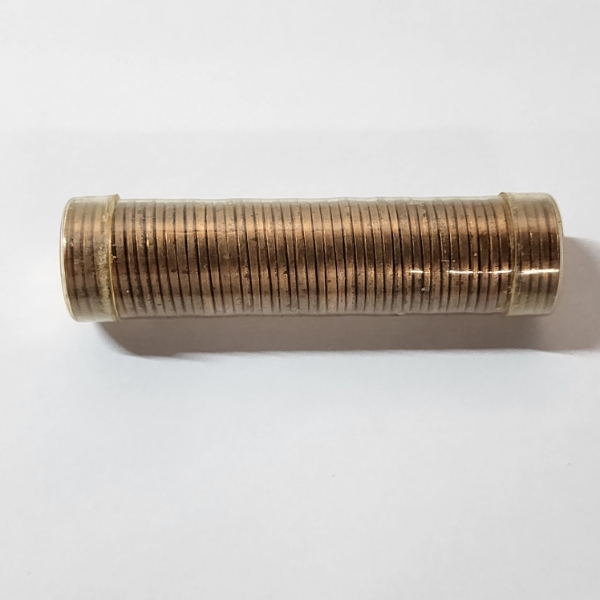 Roll of 1964-D United States Lincoln Memorial Cents