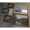 Image 1 : *Pick Up At Mantua Home-No Shipping Available* Framed Vintage Wall Art Collection Including Prints &