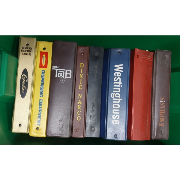 Large Group Of Various & Coca Cola  Vending Machine Repair & Parts Manuals As Pictured