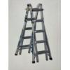 Image 1 : New! Werner Multi Position 21' Pro With Powerlite Rails 5 In 1 Telescoping Ladder - Heavy Duty