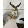 Image 4 : Eagle Statues - Set of 8 - 2 small - Let your Spirit Soar Eagle Statue with Crosses 